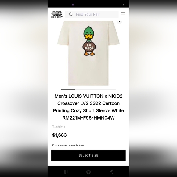 100% authentic LOUIS VUITTON LACQUARD KNIT SHORT SLEEVE TOP - Picture 15 of 15